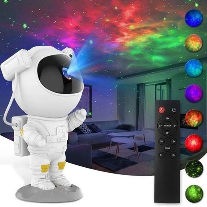 Projecteur Lumiere LED de Ciel étoilé Astronaute, veilleuse chambre enfants