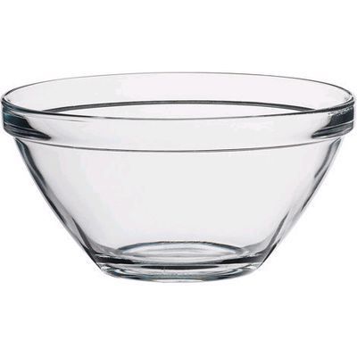 Saladier en verre trempé 'pompéi' 17 cl - BORMIOLI - Transparent - Empilable