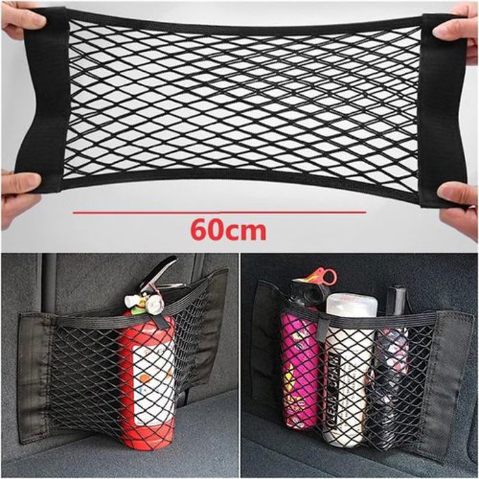 Rangement organisateur élastique accessoires pour coffre de voiture Grand taille