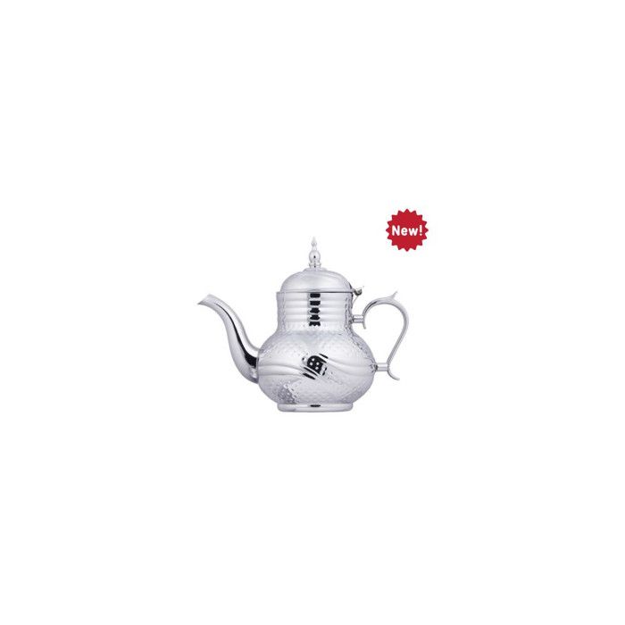 Théière - GENERIC - 1,2 litre - Acier inoxydable - Design élégant - Conserve le thé chaud