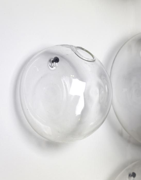 Vase mural en verre
