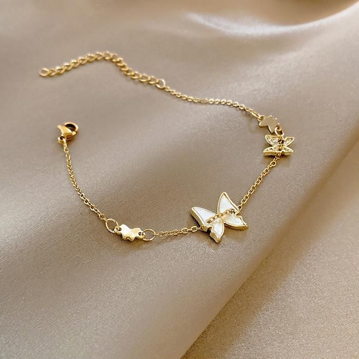 Clémentine Paris Bracelet en forme de papillon - BG002