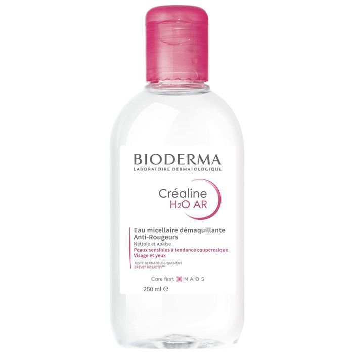 Eau Micellaire - Bioderma - Créaline H20 AR - 250ml - Anti-Rougeurs - Peaux Sensibles