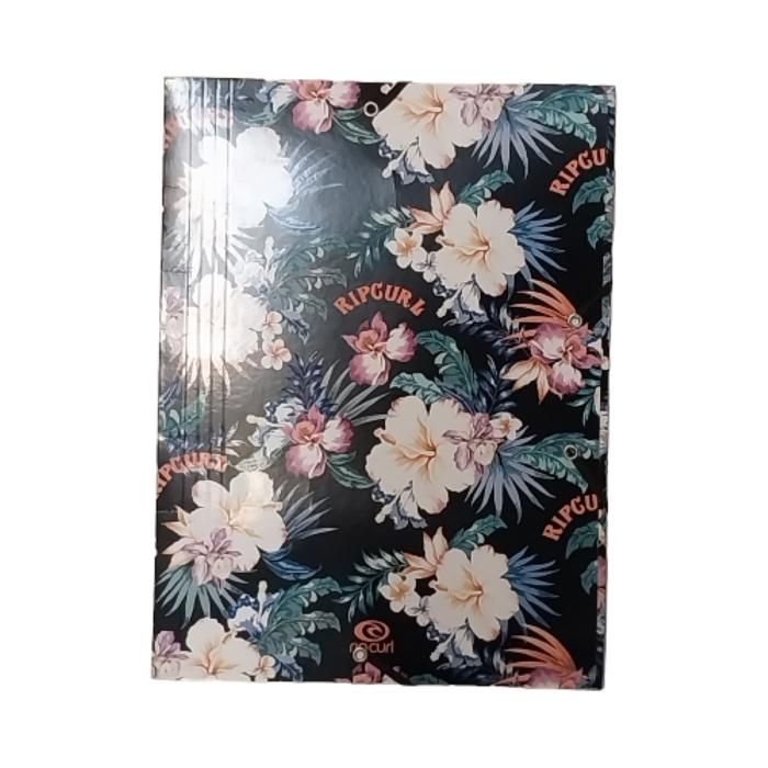 Chemise à 3 rabats A3 polypropylène avec élastiques 24x32cm - RIP CURL