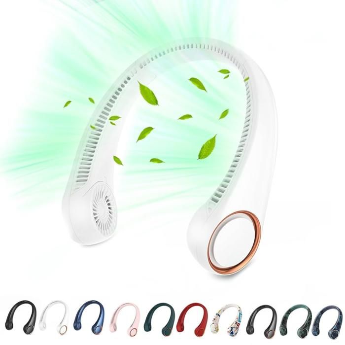 Ventilateur col usb portable voyage (couleur aléatoire)