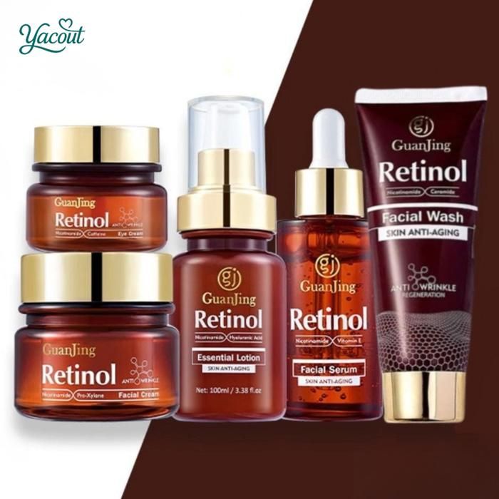 Coffret Beauté Anti-Âge Retinol 5 Pièces