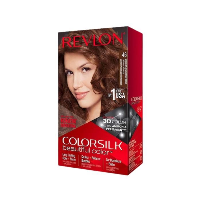 Eau de toilette - Revlon - COLORSILK - #46 Castaño Cobrizo Dorado - Femme - Eau de toilette