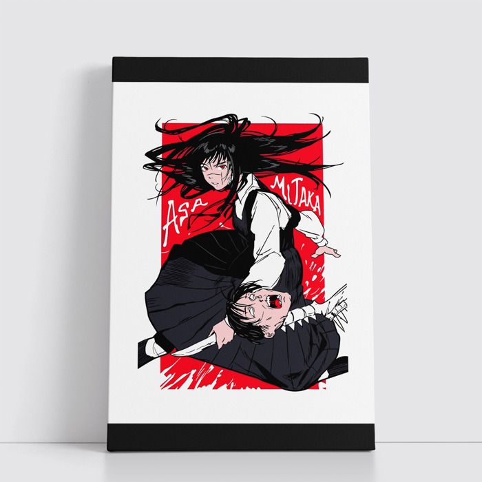 Tableau decoratif sur Toile 25x40 cm Anime attack on titan - one piece - Naruto - death note - Jujutsu Kaisen - Spy x Family 64