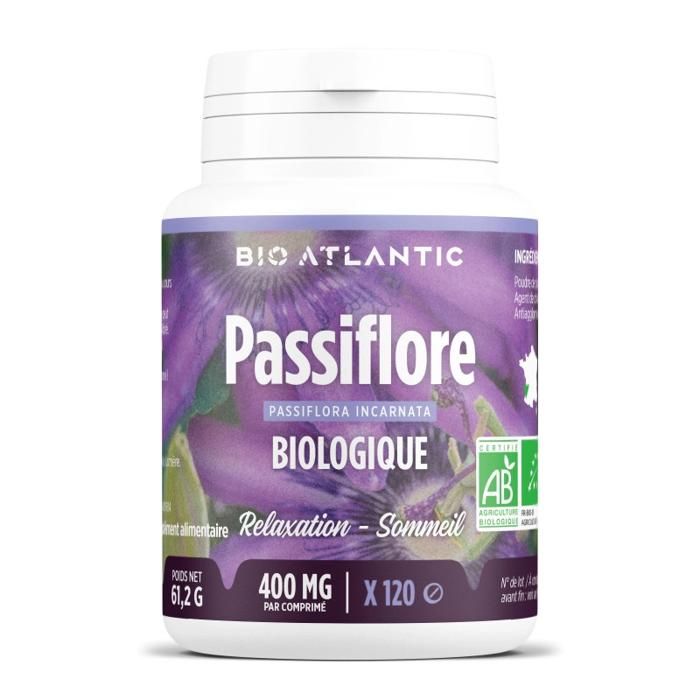 Comprimés Bio - Passiflore 120