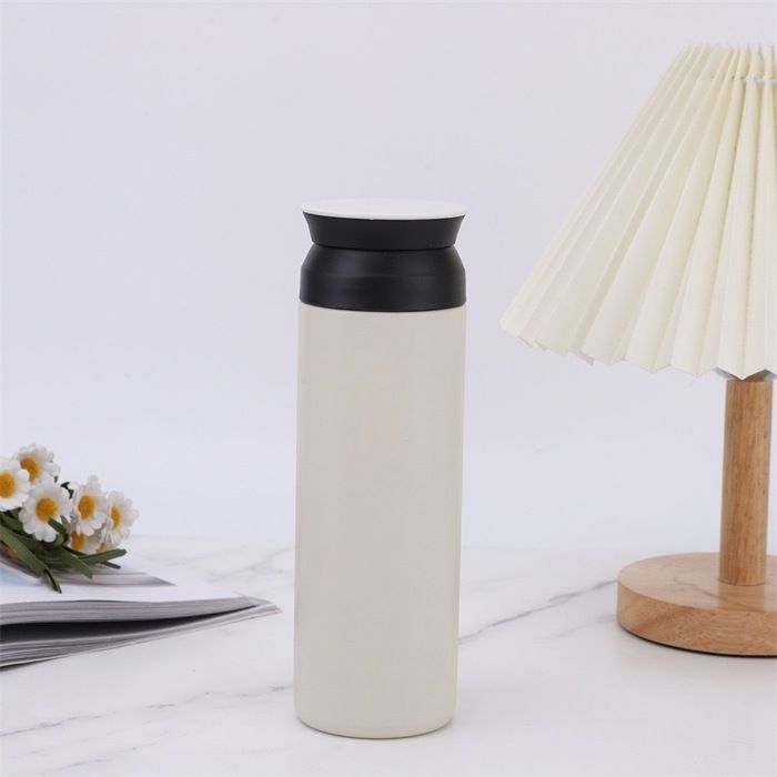 Tasse à café thermos - KEMU - 500ML - Acier inoxydable - Portable - Multicolore