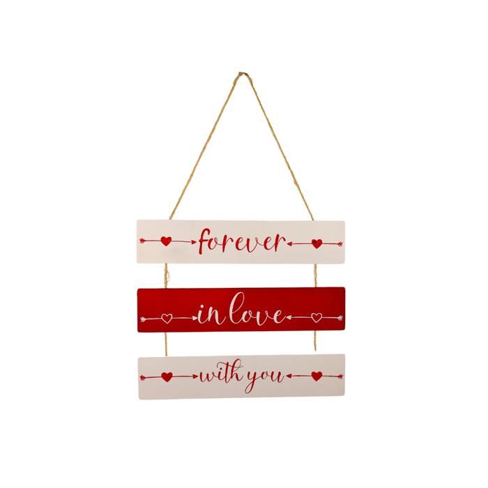 SET DE 3 TABLEX LOVA AVEC CORDE 34.5X7.5  CM