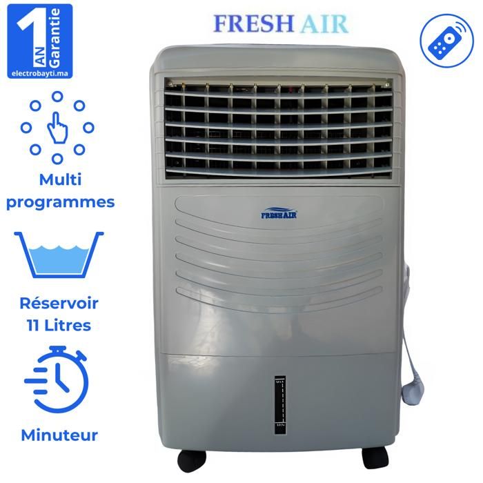 Freshair - Climatiseur & Ventilateur Portable - Refroidisseur d'Air - 11L
