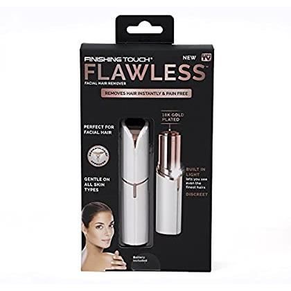 Flawless Épilateur indolore pour femmes soin visage