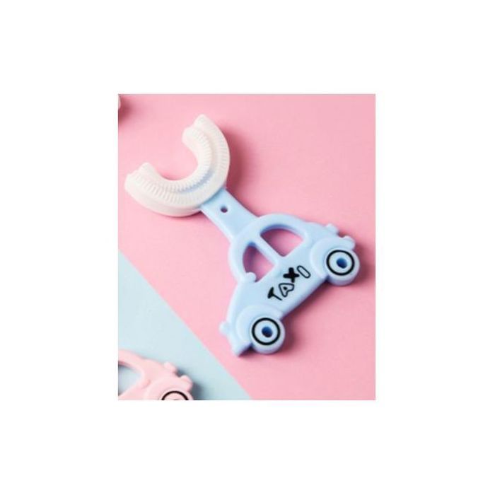 Brosse à dents pour enfants tête en silicone 1-6 ans