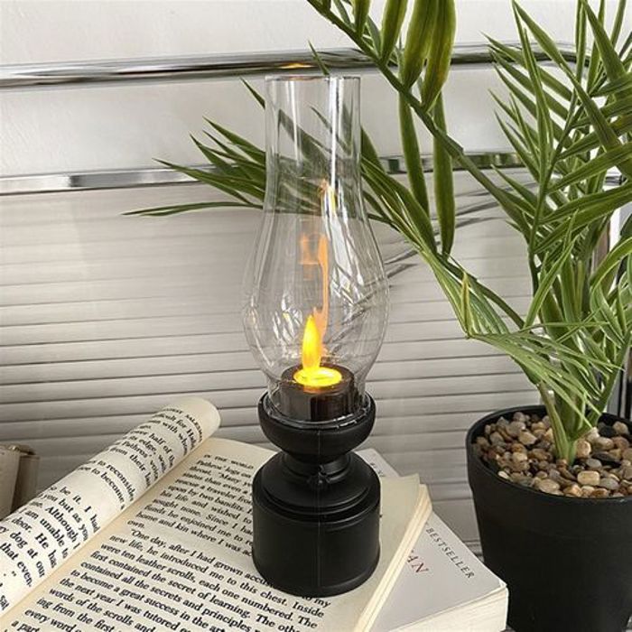 Bougie LED - Créatif - Rétro - 2 pièces - Non toxique - Économie d'énergie