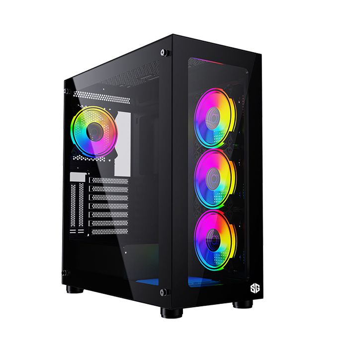 BOITIER SG PRO 4 FAN ARGB NOIR