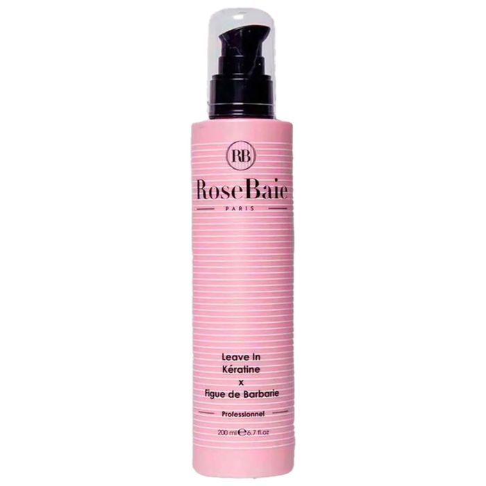 Leave-in - RoseBaie - Kératine x Figue de Barbarie - 200 ml - Réparateur - Brillance
