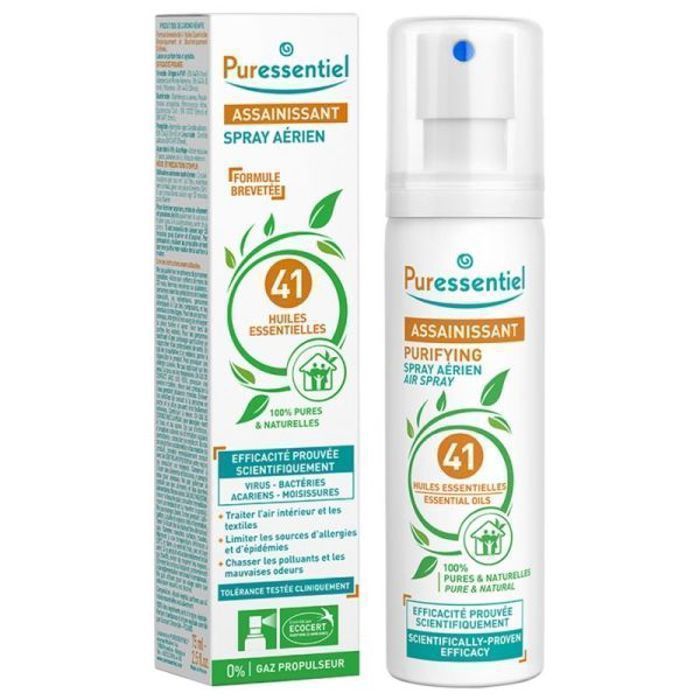 Puressentiel Assainissant Spray aux 41 Huiles Essentielles 75ml