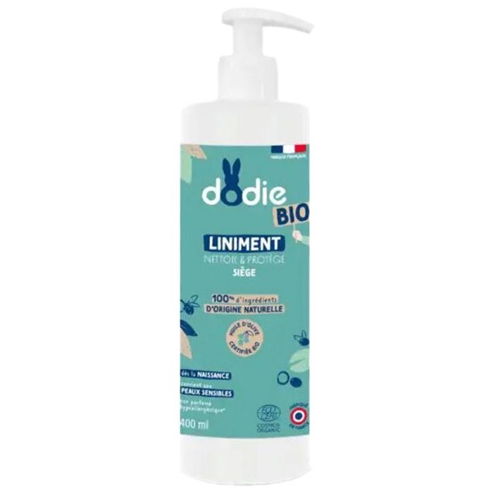 Liniment - DODIE - 400 ML - BIO - Huile d'olive - Protection siège bébé
