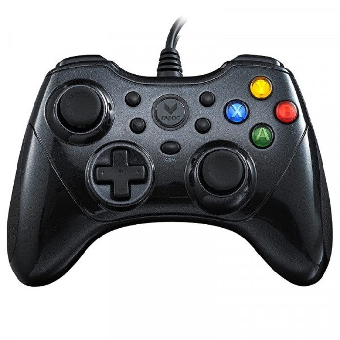 Manette de jeu ergonomique Rapoo V600 avec contrôleur de choc et de vibration