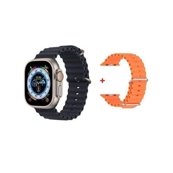 Smartwatch Série 8 Ultra - Charge Sans Fil, Appel Bluetooth, Sport, 2 Bracelets