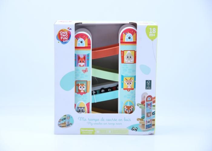 Rampe Voiture en Bois 29,2x30x10,2cm