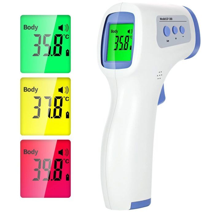 Thermomètre Infrarouge Sans Contact – Mesure Rapide et Précise de la Température