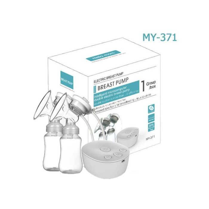 Tire lait électrique double, silencieux, confortable et sans BPA