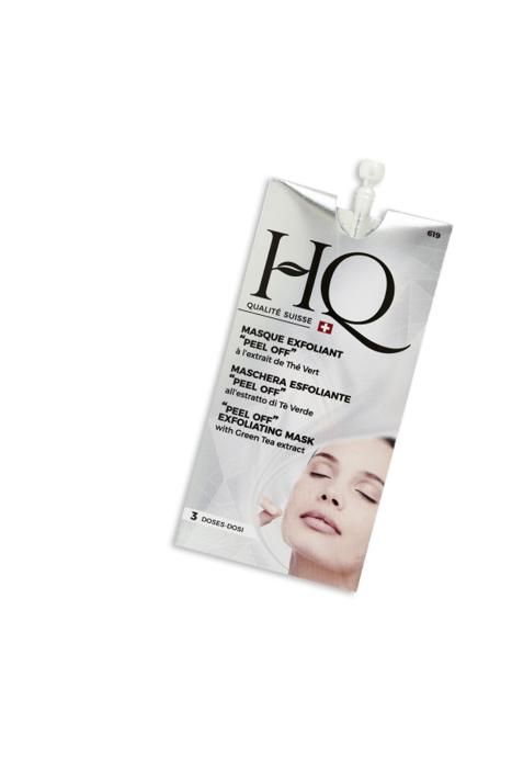 MASQUE EXFOLIANT PEEL OFF ANTI-AGE A L'EXTRAIT DE THE VERT 15ML - 3 DOSES
