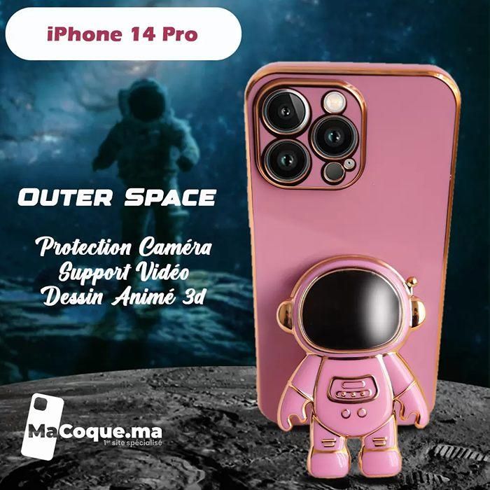 Coque iPhone 14 Pro Space en Silicone Antichoc