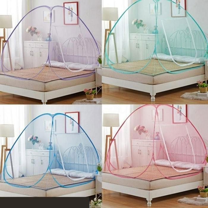 Tente moustiquaire princesse décoration pour lit protection anti moustique (Couleur aléatoire)
