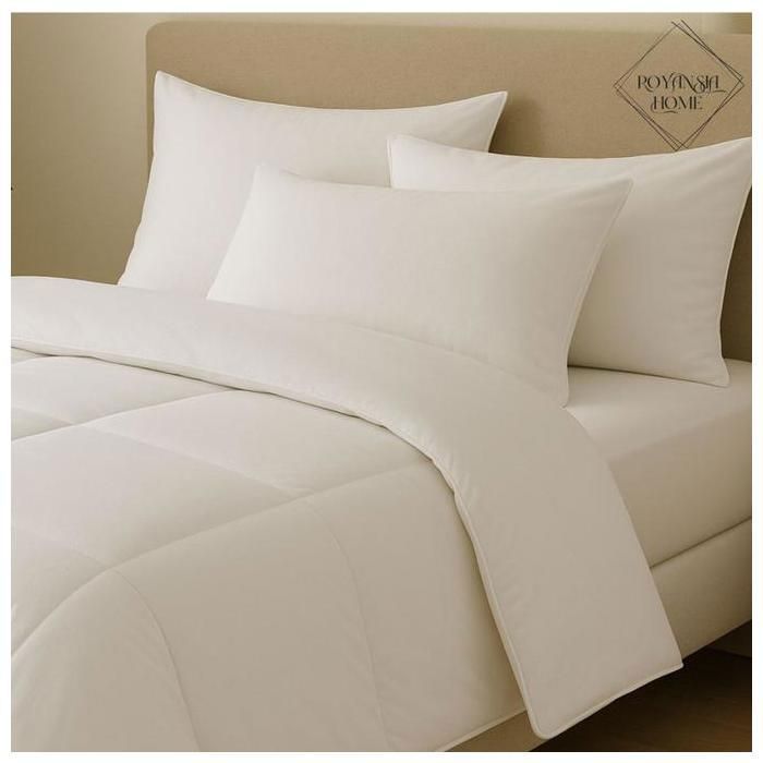 Pack Cadeau - ROYANSIA HOME - Chambre de Rêve - 140x190cm - 2 Oreillers LATEX - Lavable en machine