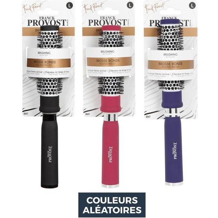 Franck Provost Brosses & Peignes Brosse Ronde Brushing Picots Nylon Modèle Moyen