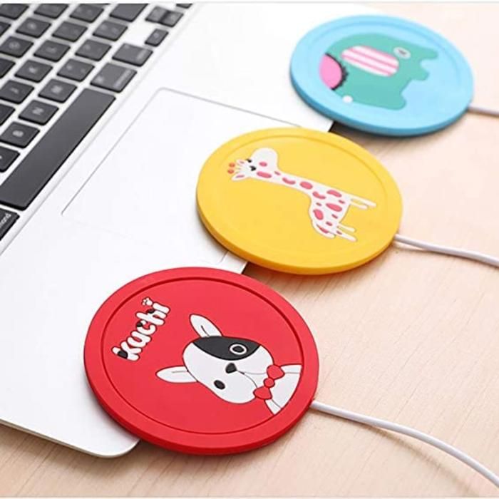 Offfre Plaque Réchauffeur de tasse électrique USB Chauffe verre de(Couleur aléatoire)