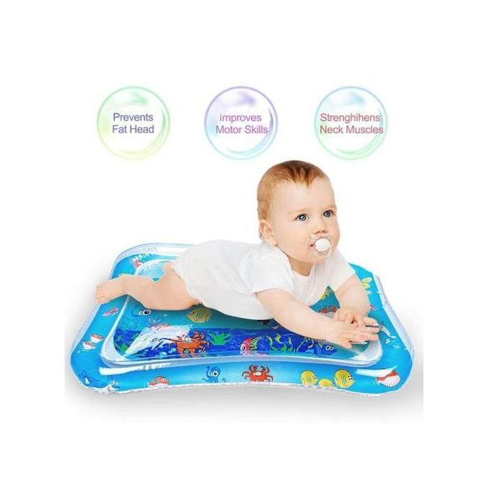 Tapis gonflable pour bébé, matelas rembourré d'eau pour le ventre, centre d'activité pour aquarium 2022