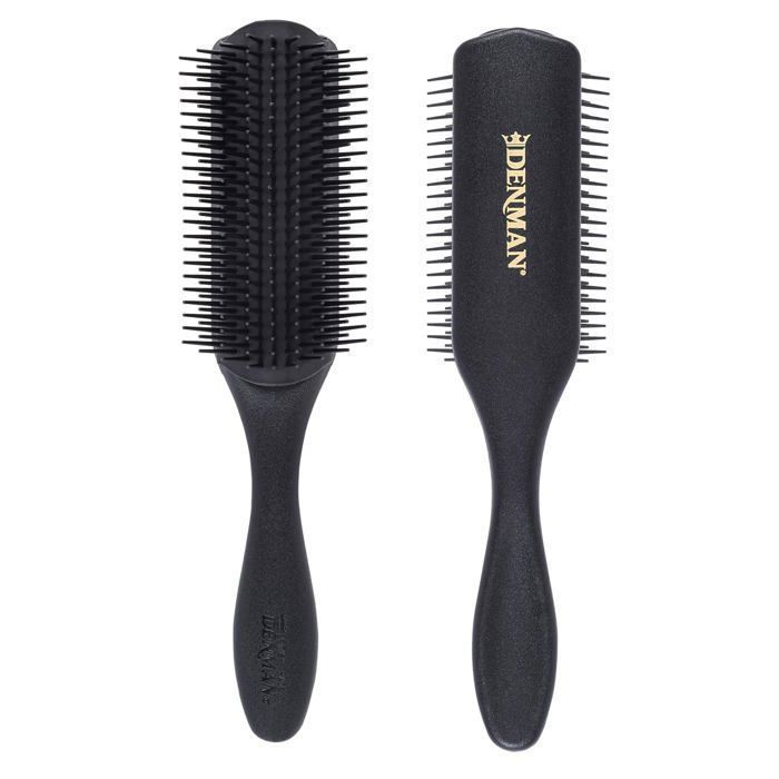 Brosse de coiffage - DENMAN - D3M - 7 Rangs - Antistatique - Ergonomique