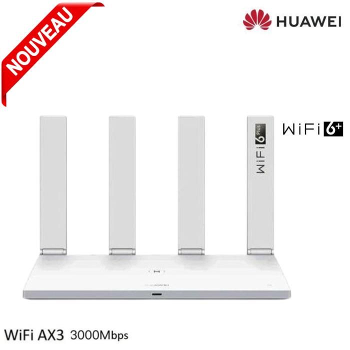 Point d'accès Wifi Fibre 3000Mbps Wifi 6 plus Dual-core1.2GHz CPU Huawei AX3