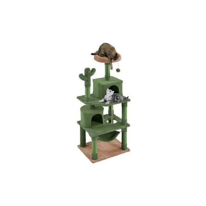 Arbre à Chat Design Cactus Tour pour Chat Multiniveau