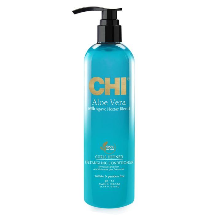 Chi Aloe Vera Curls Defined Après Shampooing 340ml