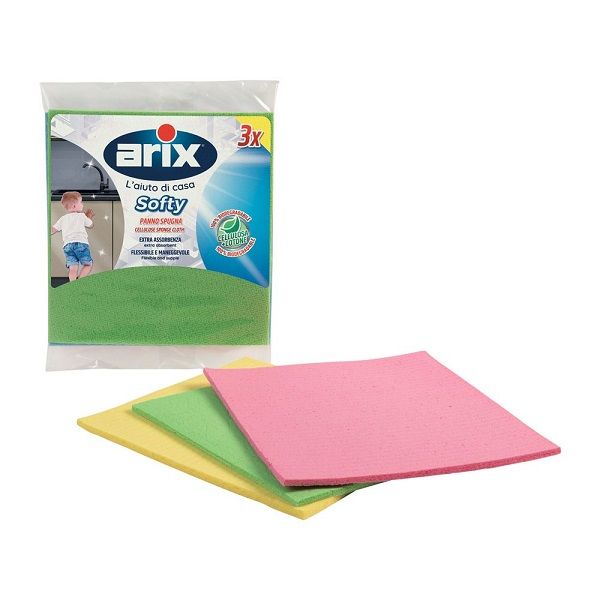 Arix Éponge en Cellulose 3 Pcs 113