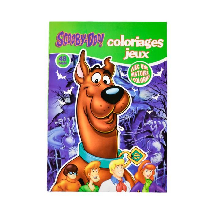 SCOOBY-DOO COLORIAGE ET JEUX + HISTOIRE À COLORIE