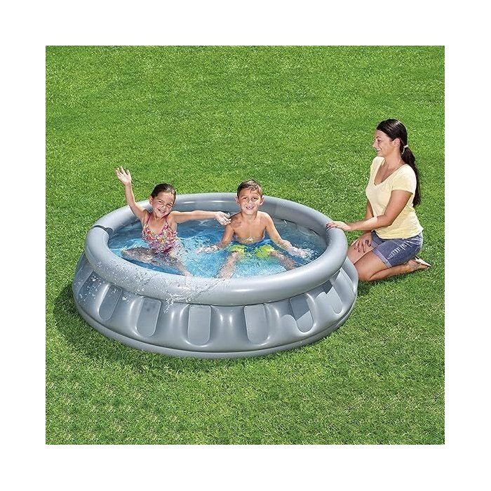 Bestway Piscine pataugeoire ronde Gonflable Spaceship - 1.52m x H43cm