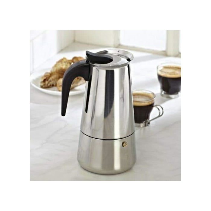 Cafetière - GENERIC - F-055-9 - 9 tasses - Inox - Compatible lave-vaisselle