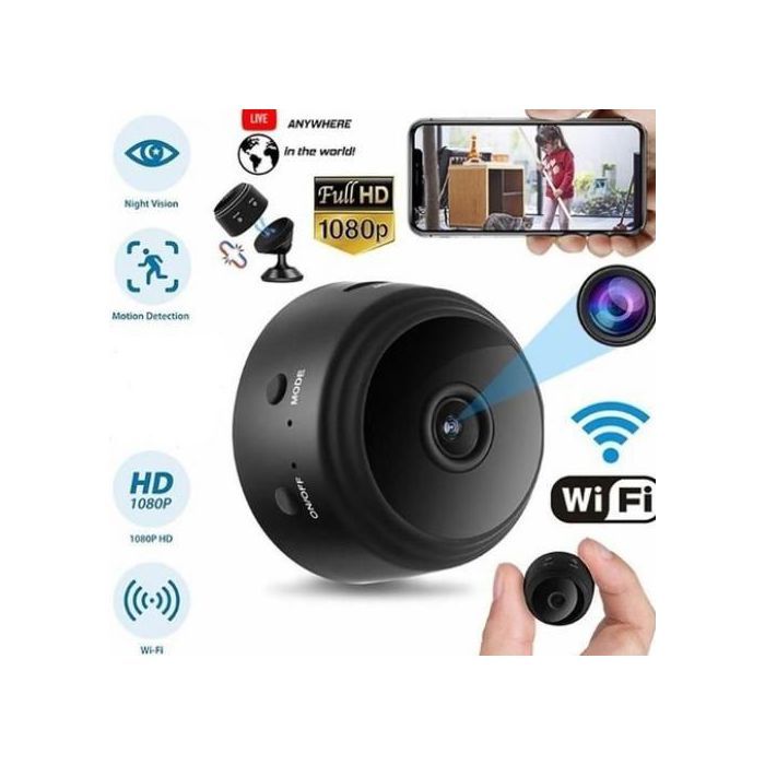 A9 Mini caméra de surveillance IP WiFi HD 1080P, dispositif de sécurité domestique sans fil