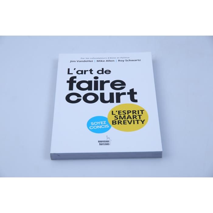 Manuel de communication - GENERIC - L’art de faire court - Communication efficace - Clarté - Concision