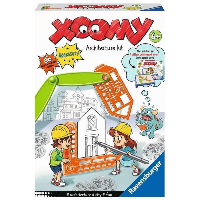 Accessoire Xoomy - Ravensburger - Kit Architecture - Mixte - Blanc - A partir de 6 ans