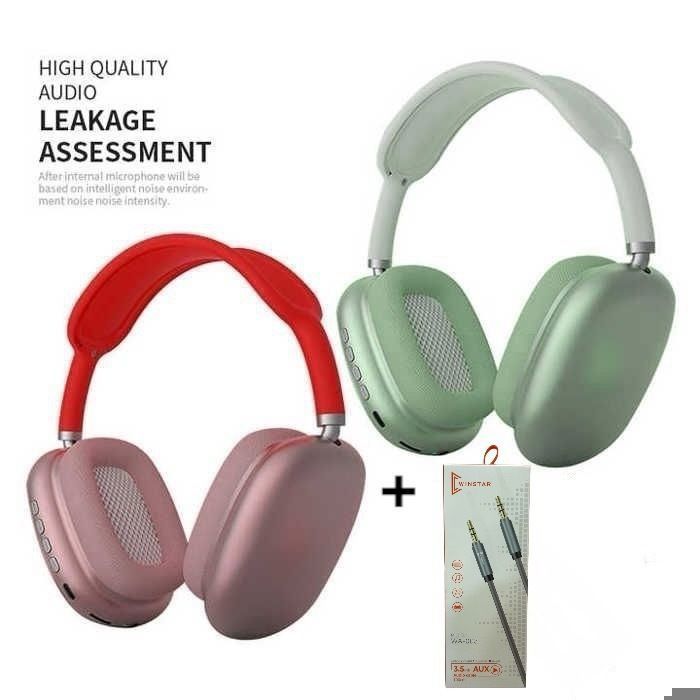 Casque Sans Fil Bluetooth - P9 - Écouteurs Stéréo Hifi - Confortable - Micro Intégré - Multi-Couleurs