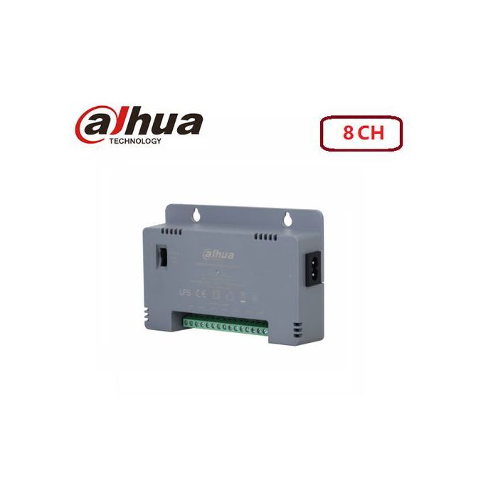 Dahua Bloc D'alimentation 8 sorties Pour Caméra de surveillance (8CH)