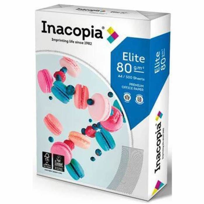 ETTES INACOPIA ELITE PAPIER REPROGRAPHIQUE BLANCHEUR ELEVEE – 80G – A4 – 500F
