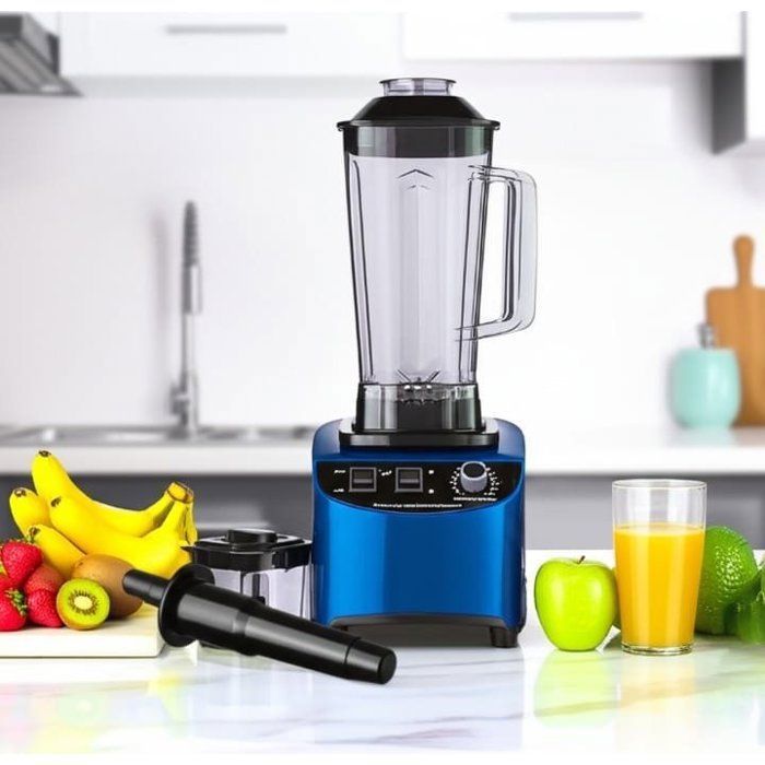 Blender 2 bols  puissant 1000W ,Blender avec Smoothie Maker, mélangeurs et Robots culinaires